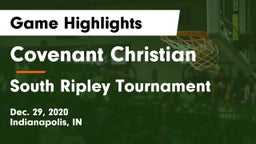 Covenant Christian  vs South Ripley Tournament Game Highlights - Dec. 29, 2020