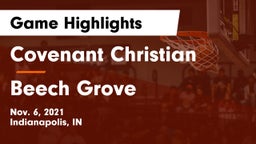 Covenant Christian  vs Beech Grove Game Highlights - Nov. 6, 2021