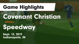 Covenant Christian  vs Speedway  Game Highlights - Sept. 12, 2019