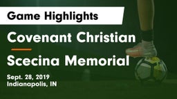 Covenant Christian  vs Scecina Memorial  Game Highlights - Sept. 28, 2019