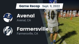Recap: Avenal  vs. Farmersville  2022