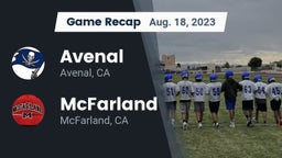 Recap: Avenal  vs. McFarland  2023