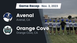Recap: Avenal  vs. Orange Cove  2023