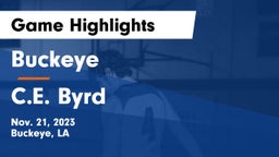 Buckeye  vs C.E. Byrd  Game Highlights - Nov. 21, 2023