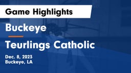 Buckeye  vs Teurlings Catholic  Game Highlights - Dec. 8, 2023