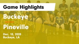 Buckeye  vs Pineville  Game Highlights - Dec. 10, 2020