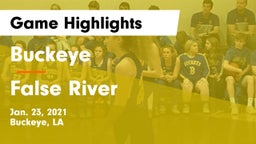 Buckeye  vs False River  Game Highlights - Jan. 23, 2021