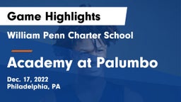 William Penn Charter School vs Academy at Palumbo  Game Highlights - Dec. 17, 2022