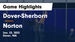 Dover-Sherborn  vs Norton  Game Highlights - Jan. 23, 2022