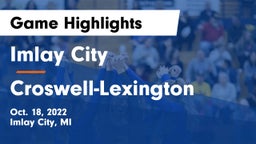 Imlay City  vs Croswell-Lexington  Game Highlights - Oct. 18, 2022