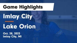 Imlay City  vs Lake Orion Game Highlights - Oct. 28, 2023