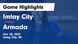 Imlay City  vs Armada Game Highlights - Oct. 30, 2023