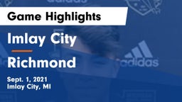 Imlay City  vs Richmond Game Highlights - Sept. 1, 2021