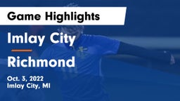 Imlay City  vs Richmond Game Highlights - Oct. 3, 2022