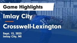 Imlay City  vs Crosswell-Lexington Game Highlights - Sept. 13, 2023