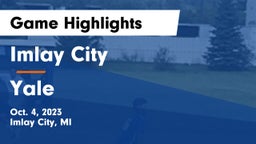 Imlay City  vs Yale Game Highlights - Oct. 4, 2023