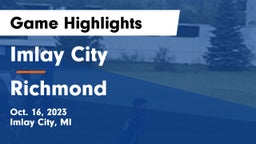 Imlay City  vs Richmond Game Highlights - Oct. 16, 2023
