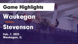 Waukegan  vs Stevenson  Game Highlights - Feb. 7, 2023