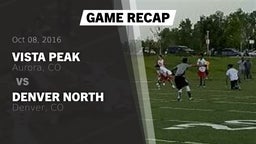 Recap: Vista Peak  vs. Denver North  2016