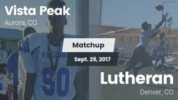 Matchup: Vista Peak vs. Lutheran  2017