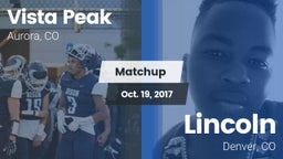 Matchup: Vista Peak vs. Lincoln  2017