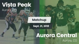 Matchup: Vista Peak vs. Aurora Central  2018