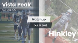 Matchup: Vista Peak vs. Hinkley  2018