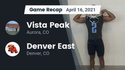 Recap: Vista Peak  vs. Denver East  2021