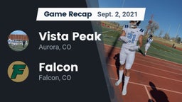 Recap: Vista Peak  vs. Falcon   2021