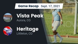 Recap: Vista Peak  vs. Heritage  2021