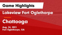 Lakeview Fort Oglethorpe  vs Chattooga  Game Highlights - Aug. 24, 2021