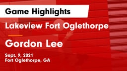 Lakeview Fort Oglethorpe  vs Gordon Lee  Game Highlights - Sept. 9, 2021