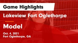 Lakeview Fort Oglethorpe  vs Model  Game Highlights - Oct. 4, 2021