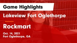 Lakeview Fort Oglethorpe  vs Rockmart  Game Highlights - Oct. 14, 2021