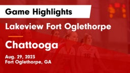 Lakeview Fort Oglethorpe  vs Chattooga  Game Highlights - Aug. 29, 2023