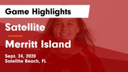 Satellite  vs Merritt Island  Game Highlights - Sept. 24, 2020