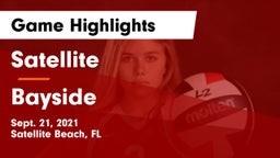 Satellite  vs Bayside  Game Highlights - Sept. 21, 2021