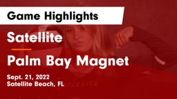 Satellite  vs Palm Bay Magnet  Game Highlights - Sept. 21, 2022