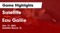 Satellite  vs Eau Gallie Game Highlights - Oct. 17, 2022