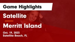 Satellite  vs Merritt Island  Game Highlights - Oct. 19, 2023