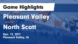 Pleasant Valley  vs North Scott  Game Highlights - Dec. 12, 2017
