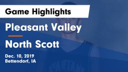 Pleasant Valley  vs North Scott  Game Highlights - Dec. 10, 2019