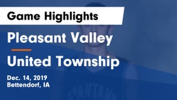 Pleasant Valley  vs United Township Game Highlights - Dec. 14, 2019