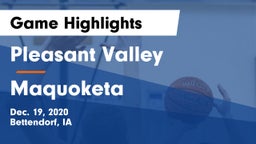 Pleasant Valley  vs Maquoketa  Game Highlights - Dec. 19, 2020