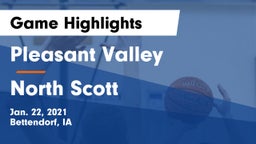 Pleasant Valley  vs North Scott  Game Highlights - Jan. 22, 2021