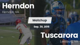 Matchup: Herndon  vs. Tuscarora  2016