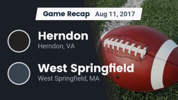 Recap: Herndon  vs. West Springfield  2017