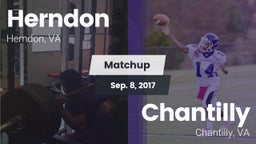 Matchup: Herndon  vs. Chantilly  2017