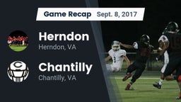 Recap: Herndon  vs. Chantilly  2017