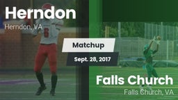 Matchup: Herndon  vs. Falls Church  2017
